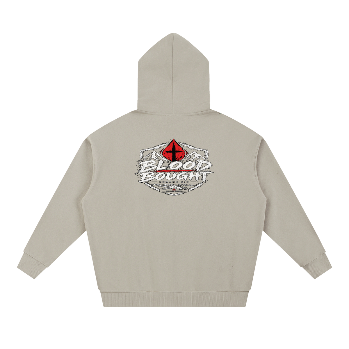 BLOOD BOUGHT - ROMANS 5:9 - Hoodie