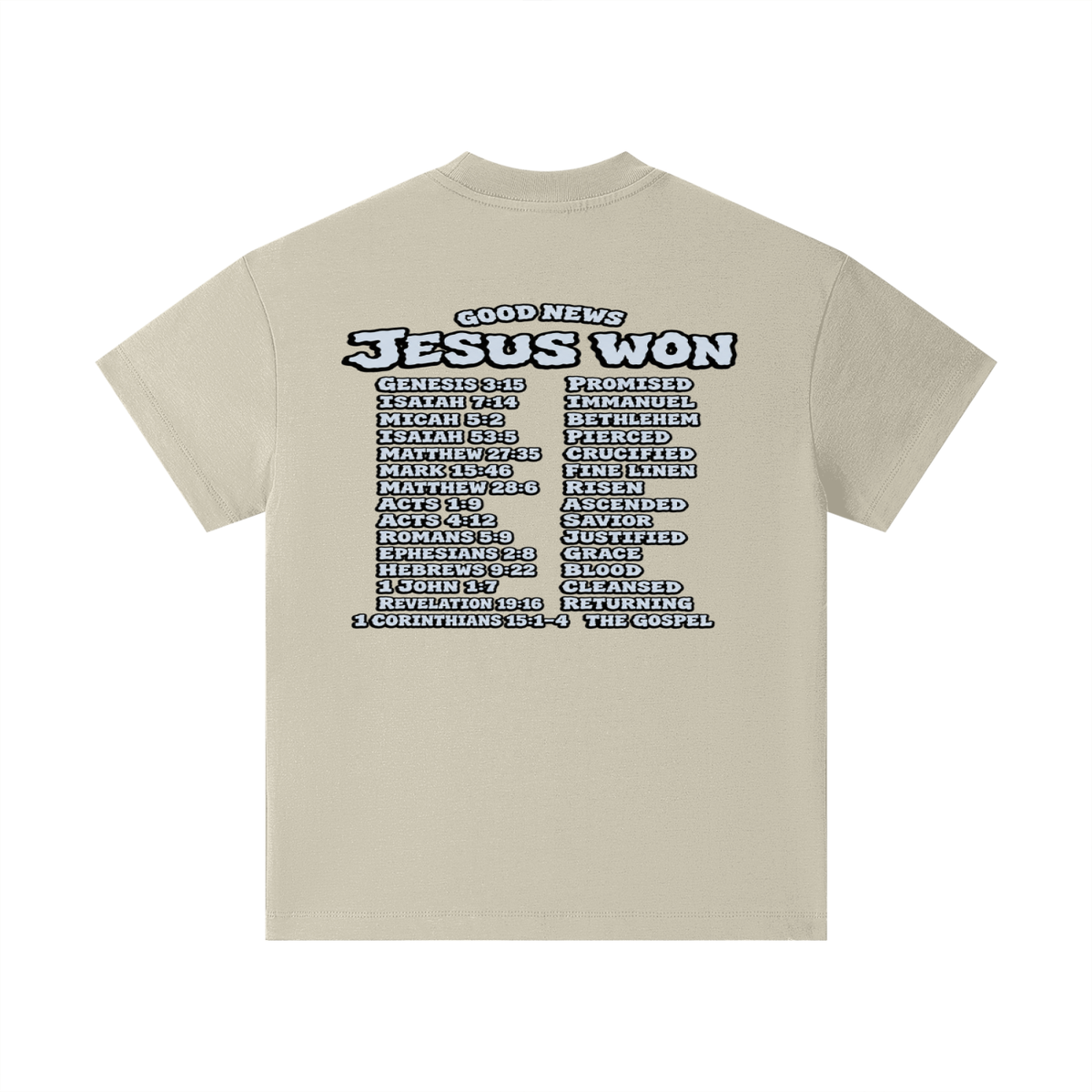 GOOD NEWS JESUS WON Kids T-Shirt