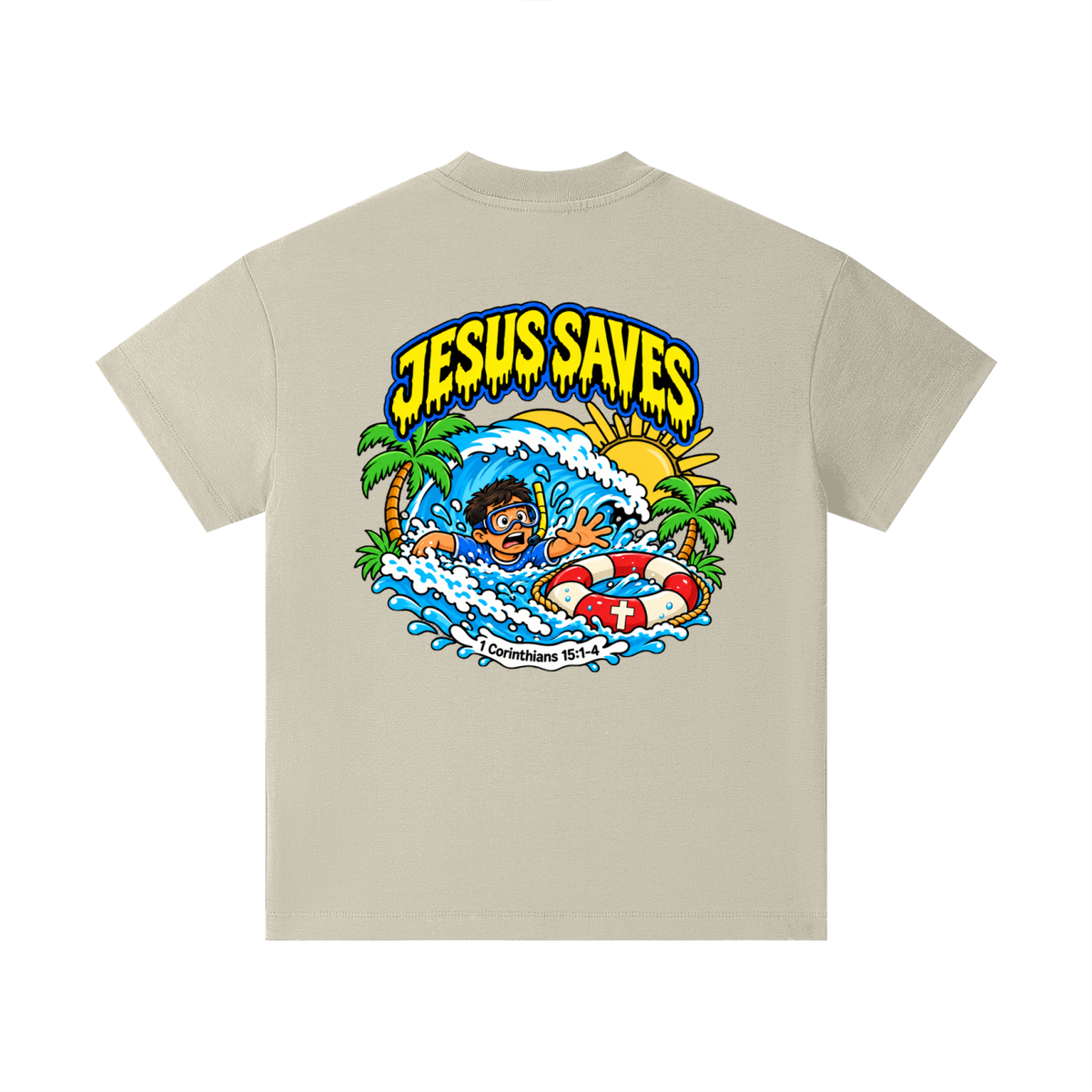 Jesus Saves Kids T-Shirt