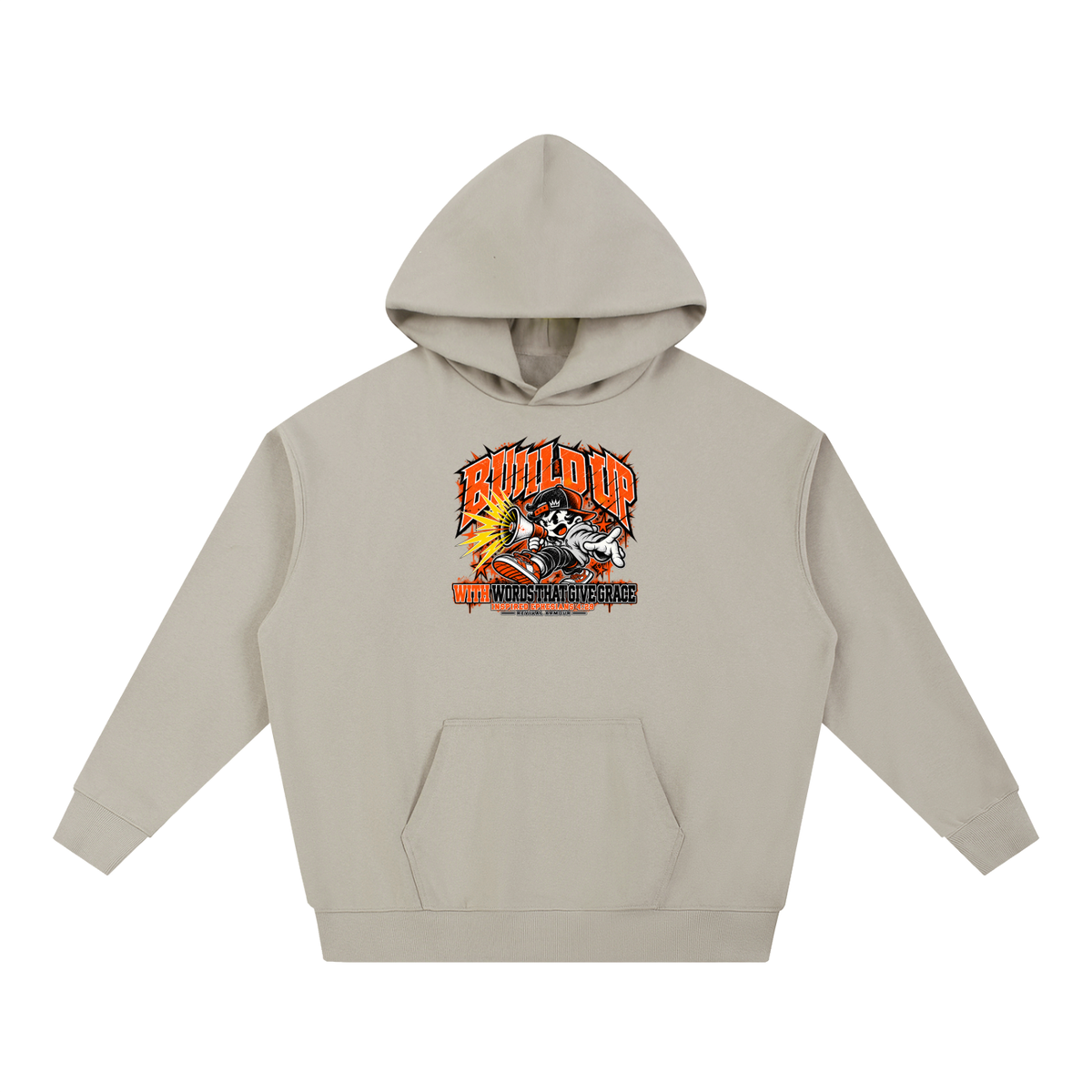 BUILD UP WITH WORDS THAT GIVE GRACE INSPIRED BY EPHESIANS 4:29 Hoodie