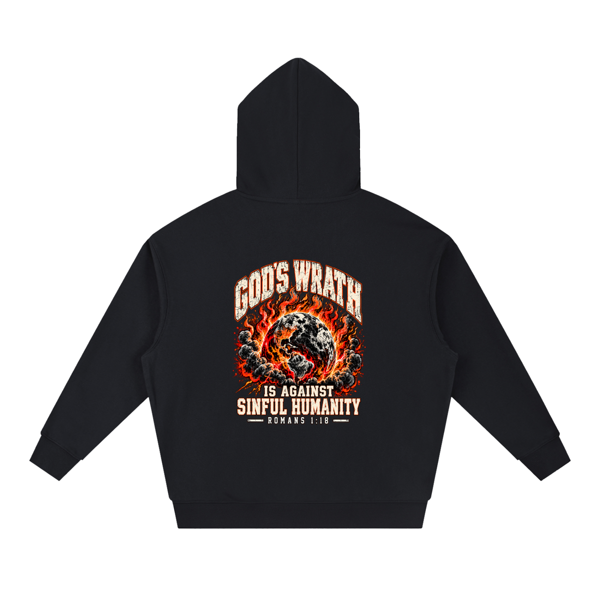 JESUS SAVES BY HIS BLOOD REDEEMED BY THE BLOOD OF JESUS. FORGIVEN BY HIS GRACE. Inspired by Ephesians 1:7 Hoodie