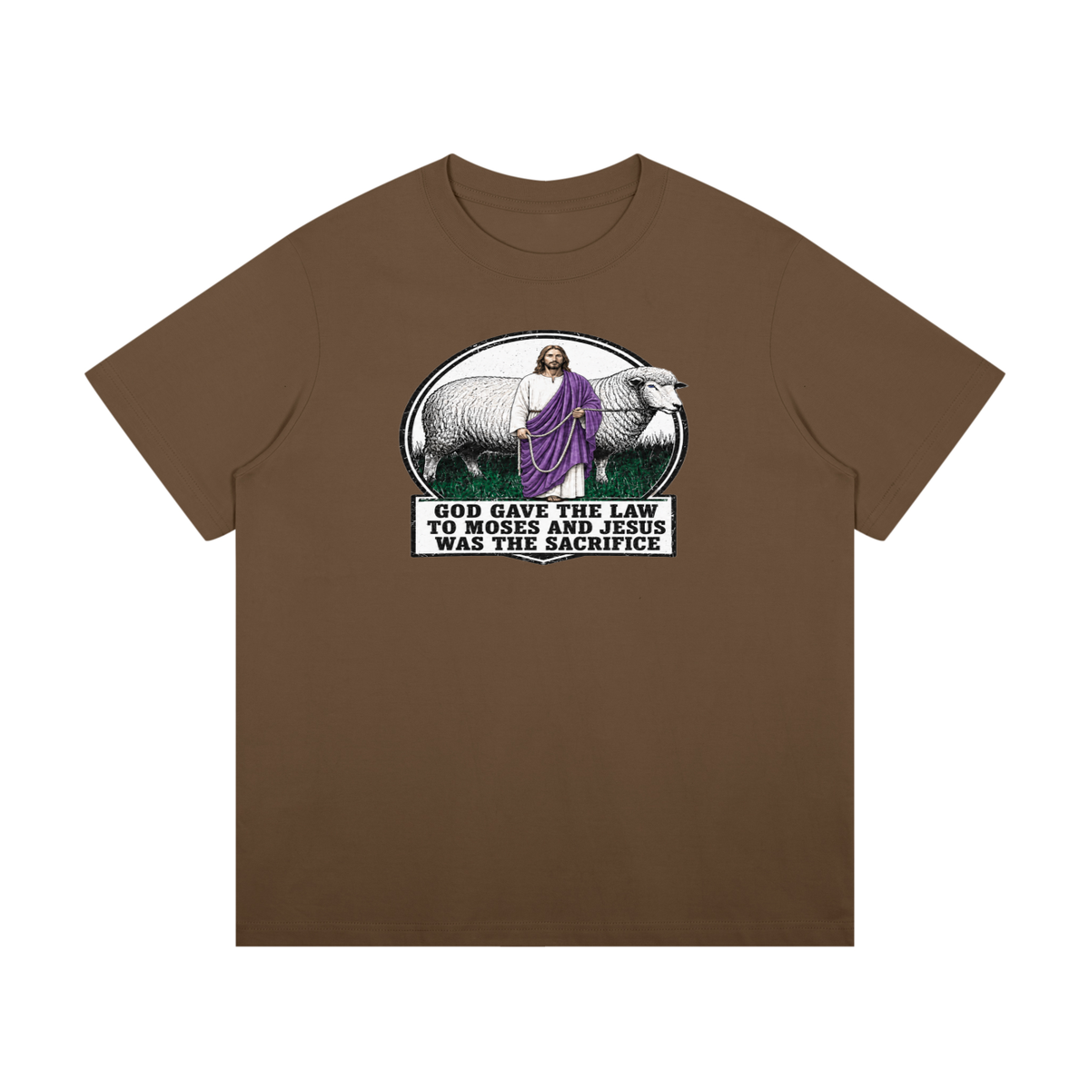 God gave the law to Moses and Jesus was the sacrifice T-Shirt