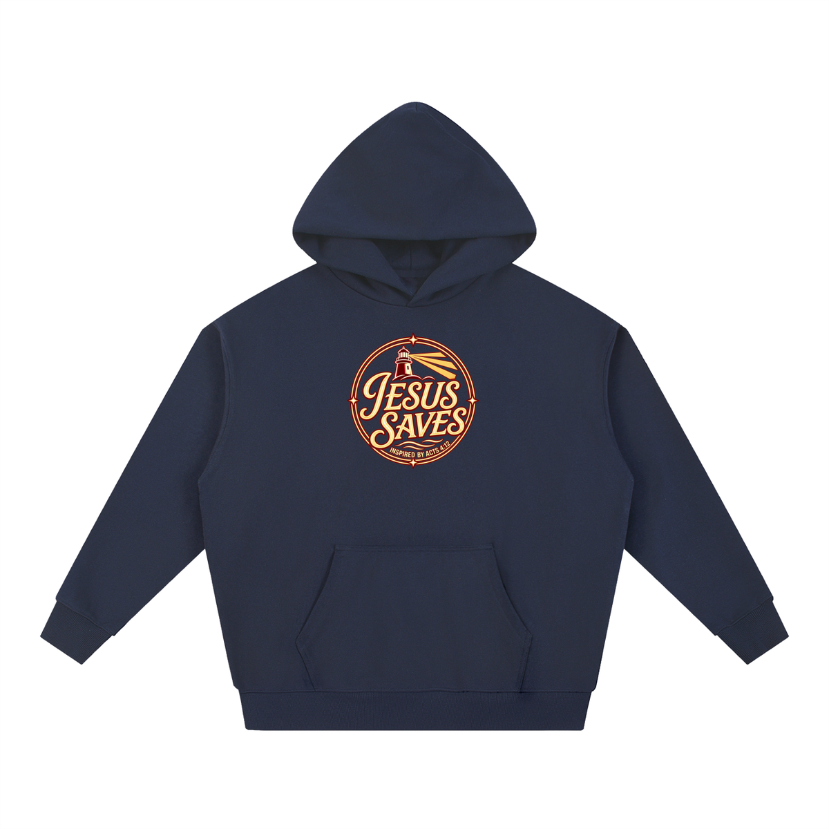 JESUS SAVES INSPIRED BY ACTS 4:12 Hoodie