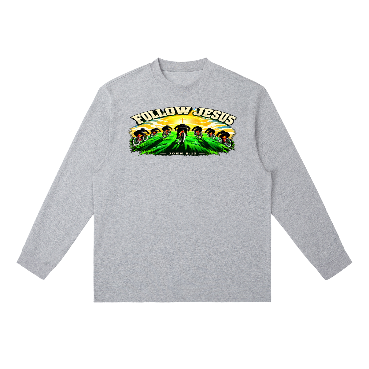 Follow Jesus Long-Sleeve T-Shirt