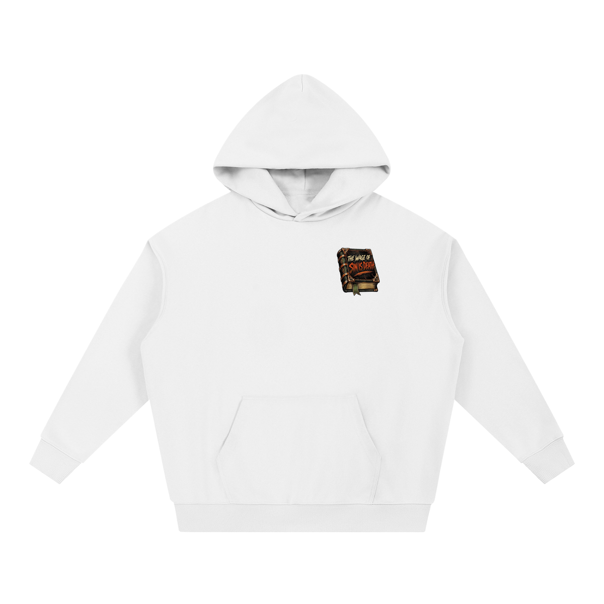 THE WAGE OF SIN IS DEATH REVIVAL ARMOUR I SHOULDN'T NEGLECT GOING TO CHURCH. ACCORDING TO HEBREWS 10:25-26 Hoodie