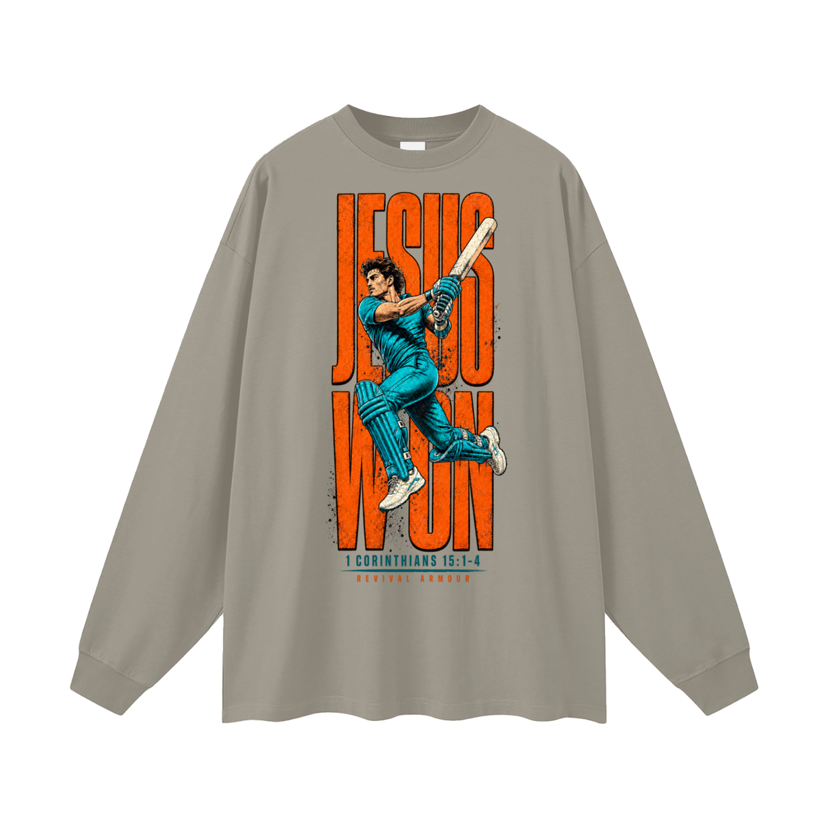 Jesus Won Long Sleeve T-Shirt