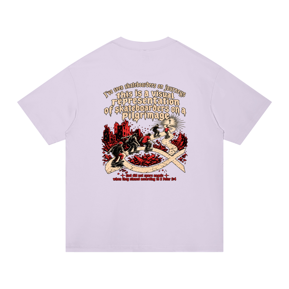 skateboarders on a pilgrimage T-Shirt