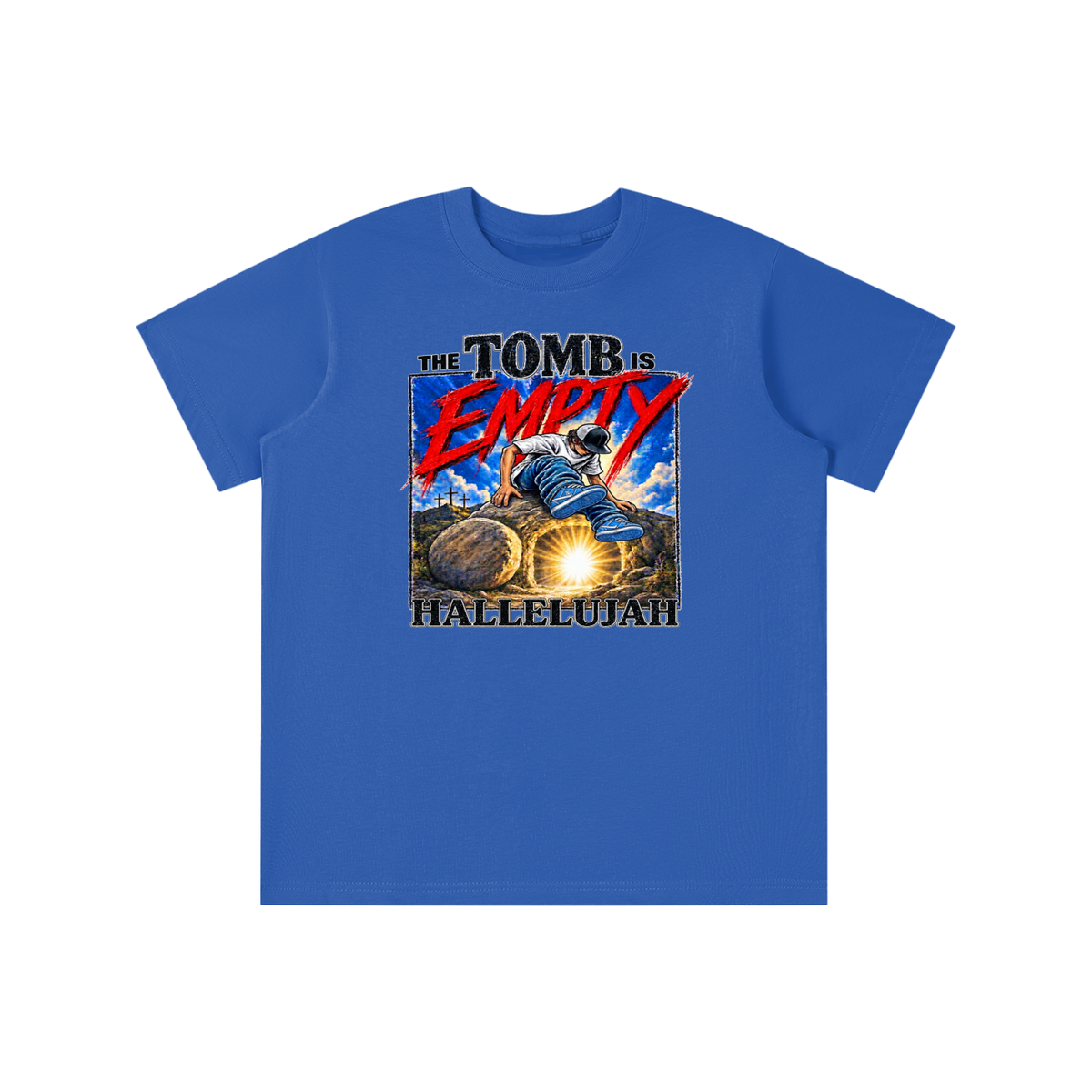 THE TOMB IS EMPTY HALLELUJAH youth T-shirt