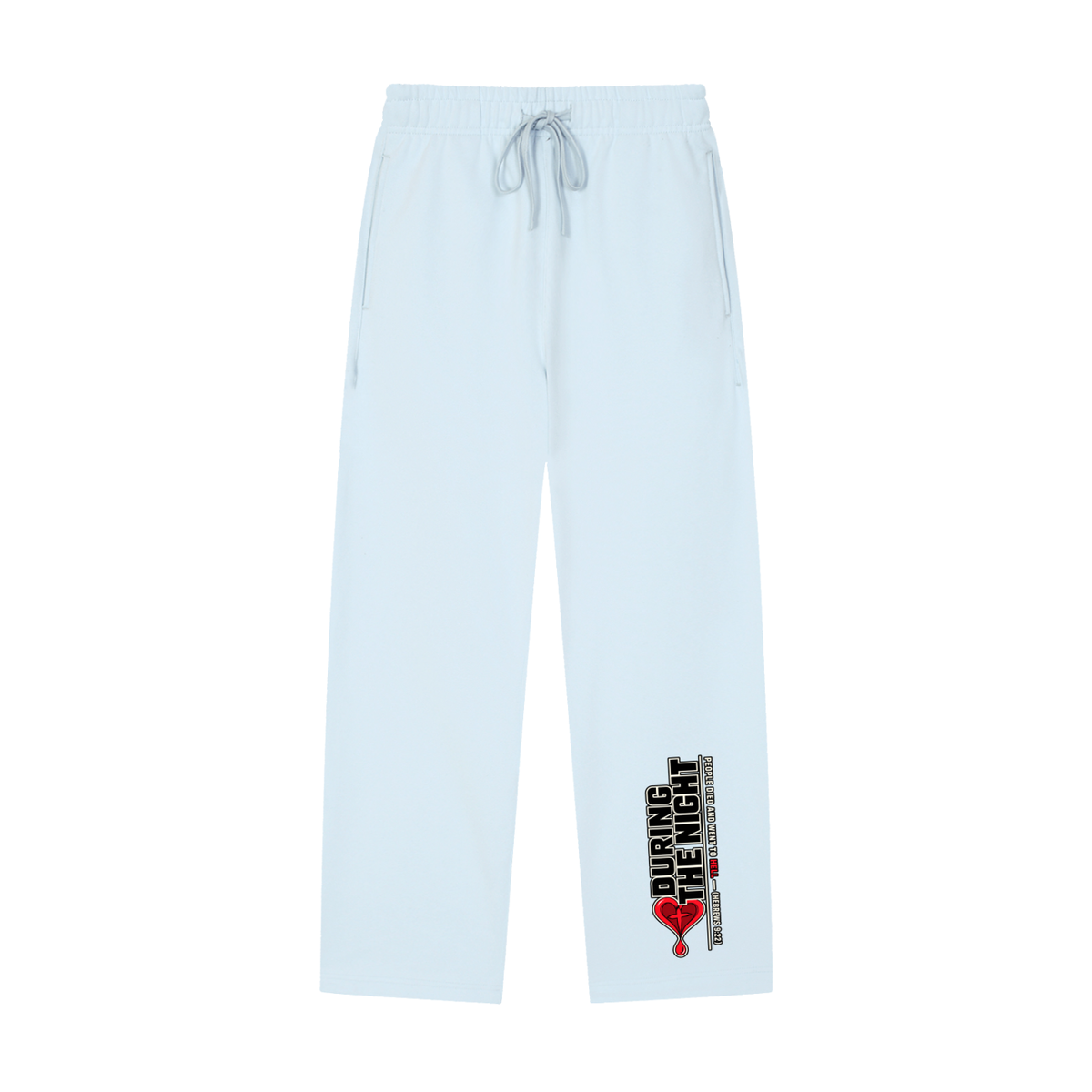 During the night people died and went to hell - (HEBREWS 9:22) Sweatpants