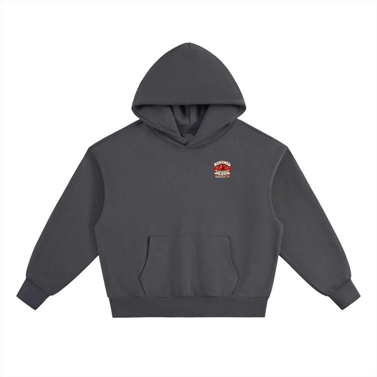 REDEEMED BY THE BLOOD OF JESUS ACCORDING TO EPHESIANS 1:7 IF YOU DON'T REPENT YOU'LL BURN FOREVER ACCORDING TO MARK 9:43-48 Hoodie