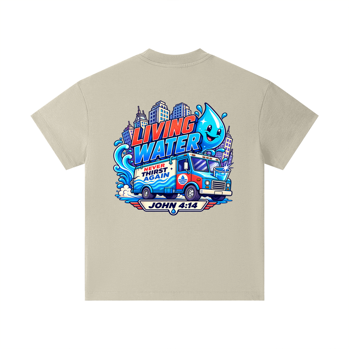 Living Water Never Thirst again Kids T-Shirt