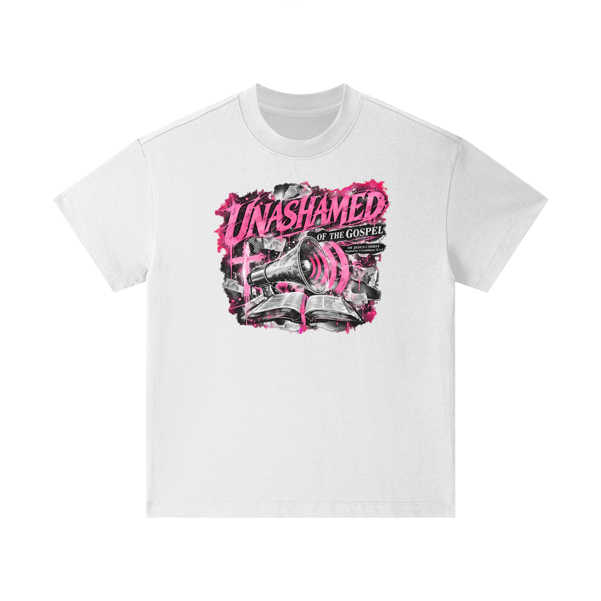 UNASHAMED OF THE GOSPEL OF JESUS CHIRST Inspired by 1 Corinthians 15:1-4 Kids T-Shirt