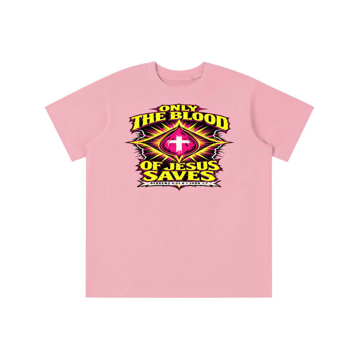 Only the Blood of Jesus saves youth T-shirt