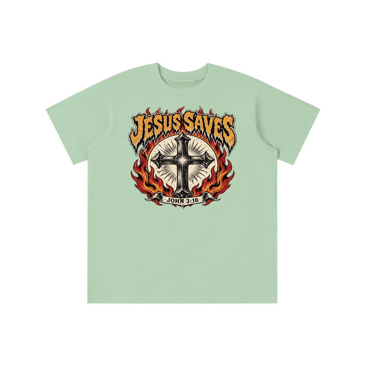 Jesus saves youth T-shirt