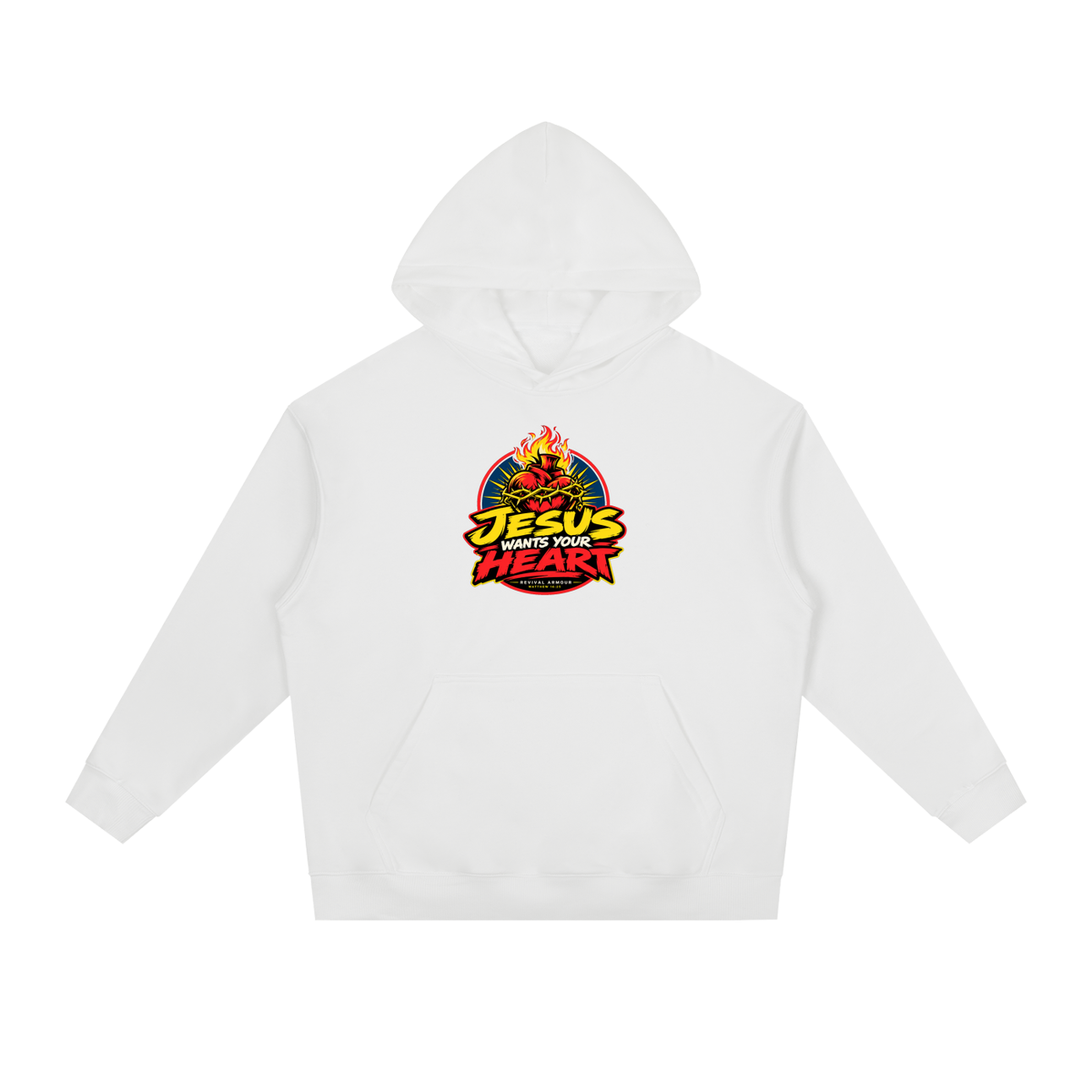 JESUS WANTS YOUR HEART - REVIVAL ARMOUR - Hoodie