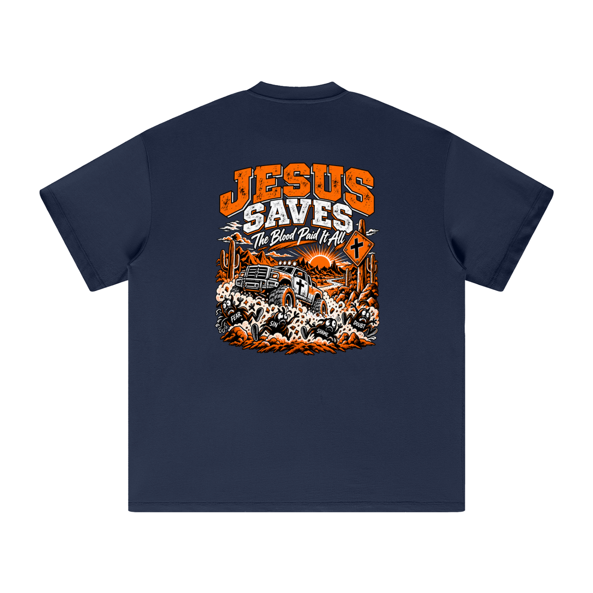 JESUS DIED FOR FOR OUR SINS THAT'S THE GOOD NEWS 1 CORTHIANS 15:1-4 JESUS SAVES THE BLOOD PAID IT ALL T-Shirt