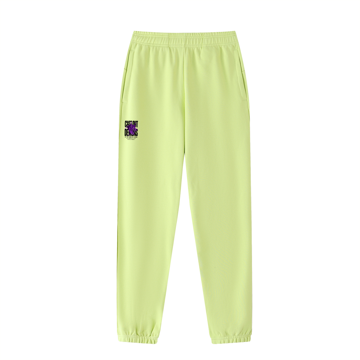 CAST OUT DEMONS IN THE NAME OF JESUS MARK 16:17 REVIVAL ARMOUR Sweatpants
