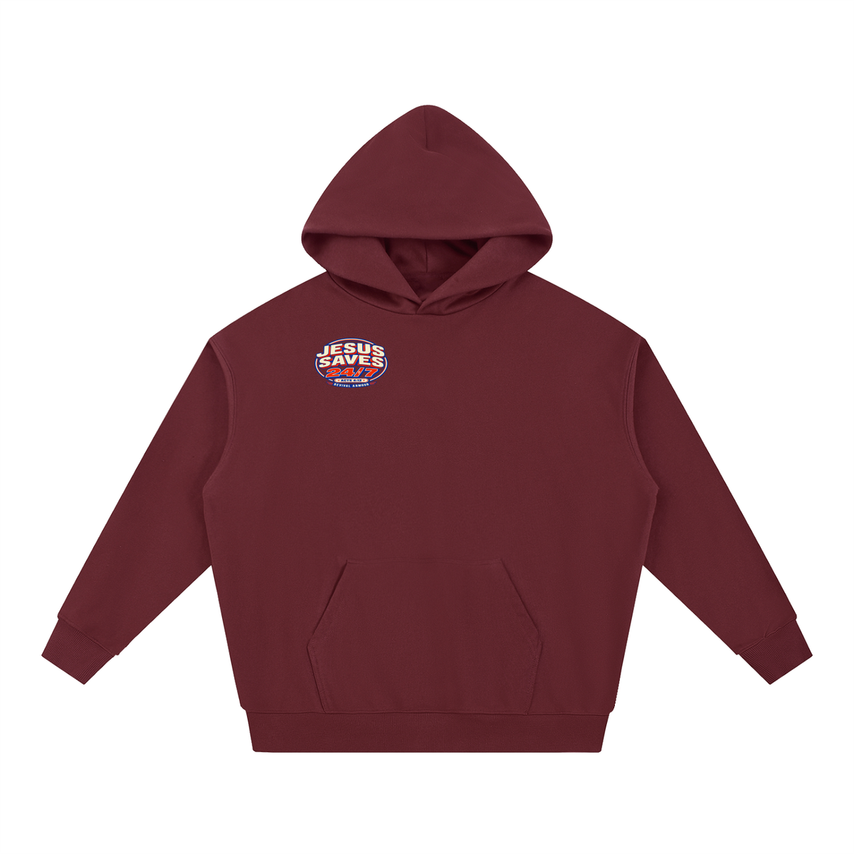 Jesus saves 24/7 Hoodie