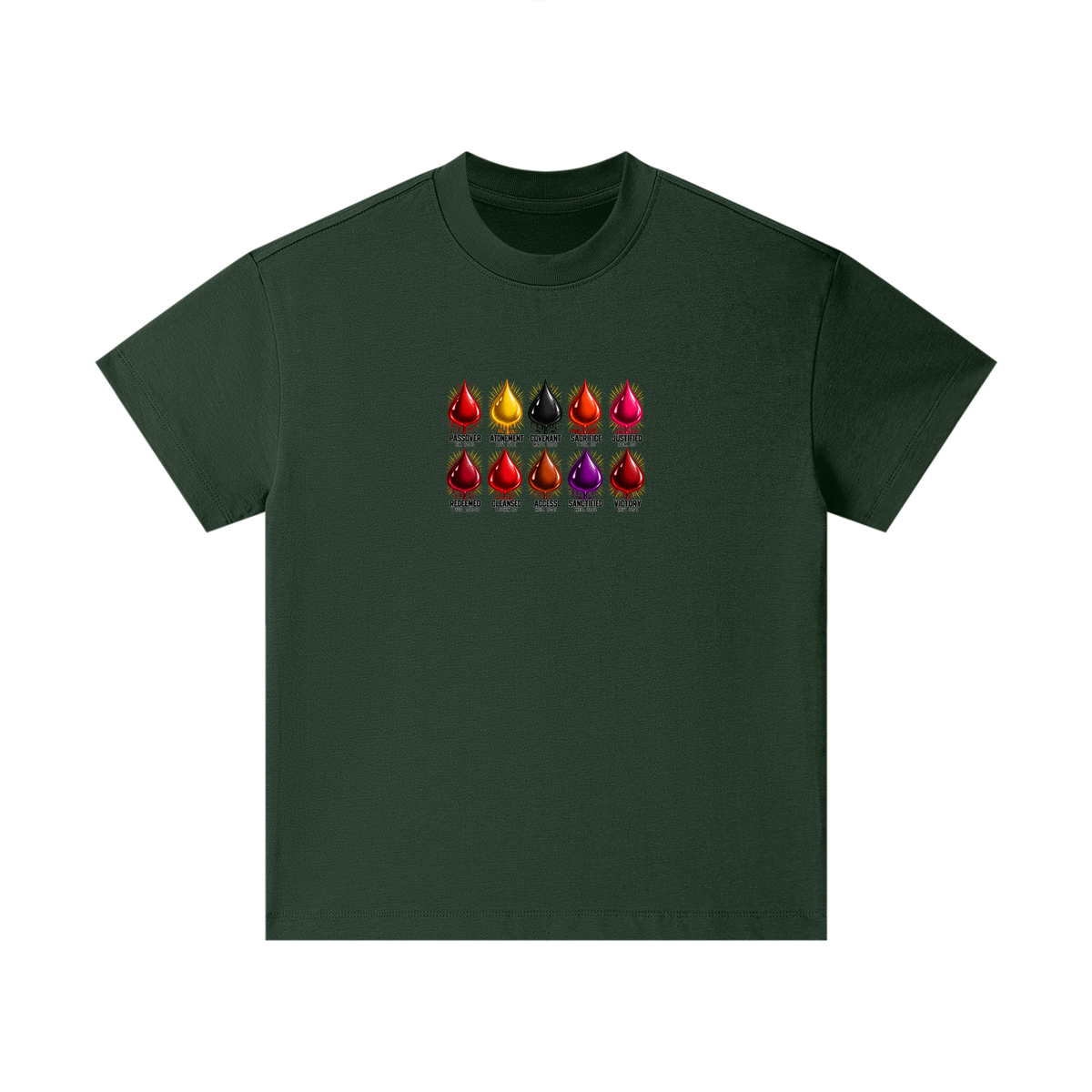 10 BLOOD LOGOS Kids T-Shirt