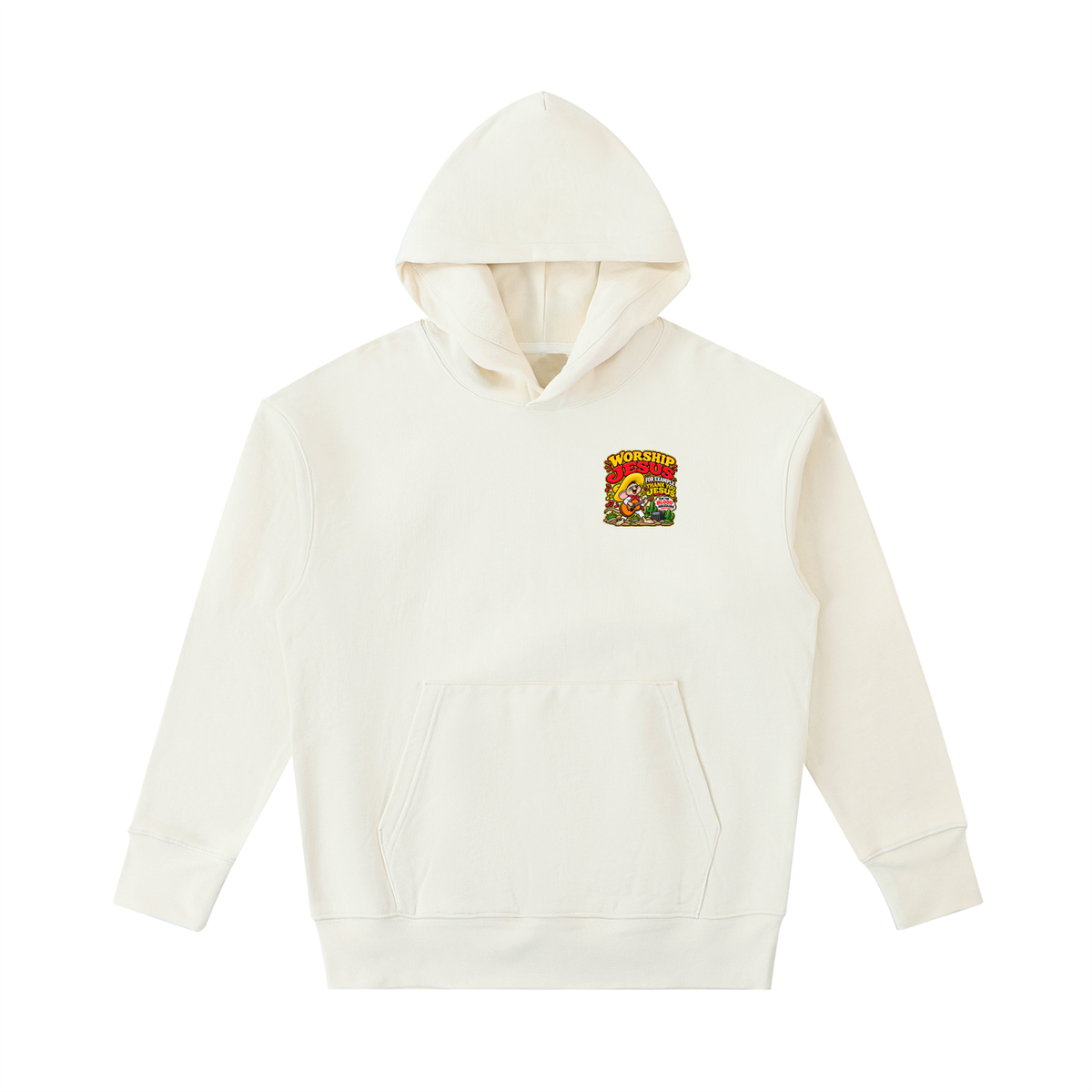 WORSHIP JESUS FOR EXAMPLE THANK YOU JESUS FOR THE BLOOD HALLELUJAH Hoodie