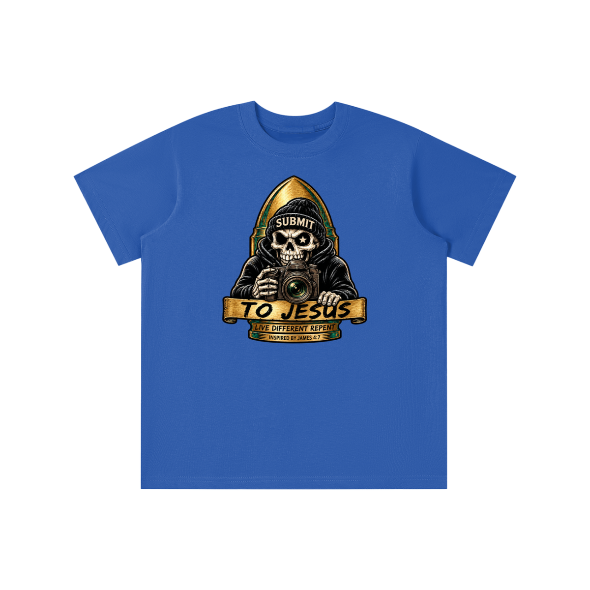 SUBMIT TO JESUS LIVE DIFFERENT REPENT INSPIRED BY JAMES 4:7 youth T-shirt