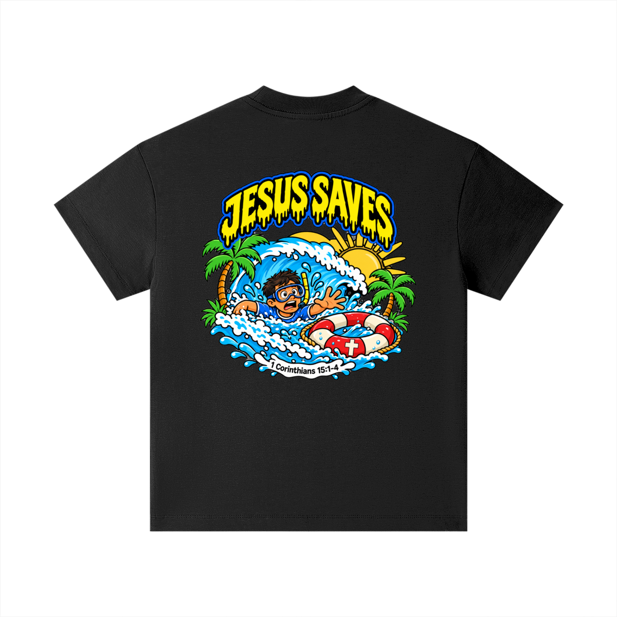 Jesus Saves Kids T-Shirt