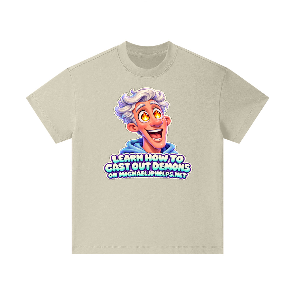 LEARN HOW TO CAST OUT DEMONS ON MICHAELJPHELPS.NET Kids T-Shirt