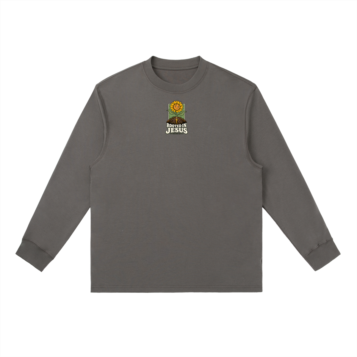 Rooted in Jesus Long-Sleeve T-Shirt