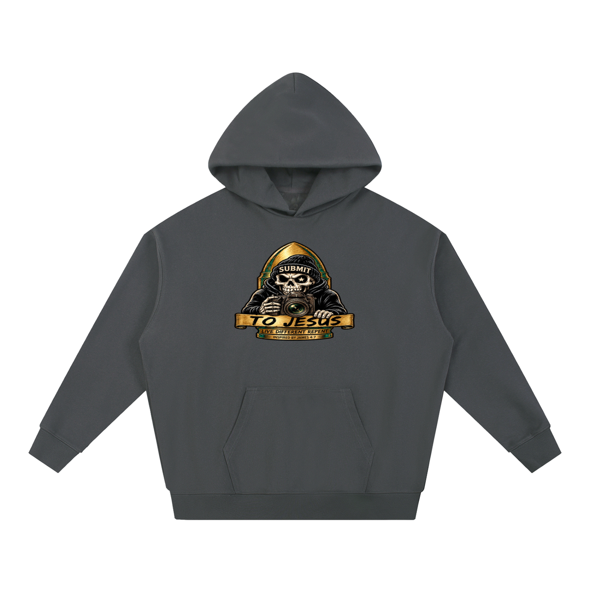 SUBMIT TO JESUS LIVE DIFFERENT REPENT INSPIRED BY JAMES 4:7 Hoodie