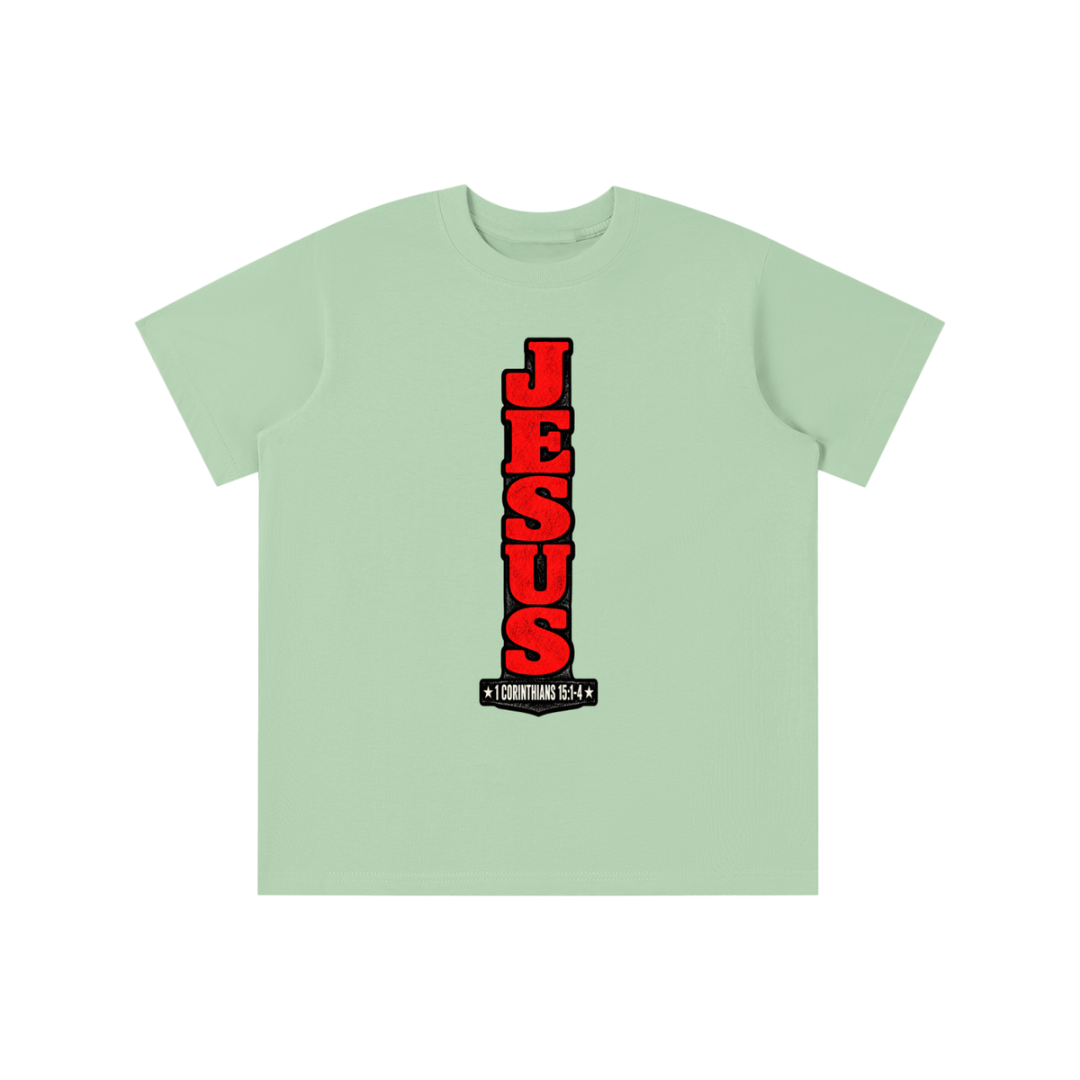 Jesus 1 Corinthians 15 :1-4 youth T-shirt
