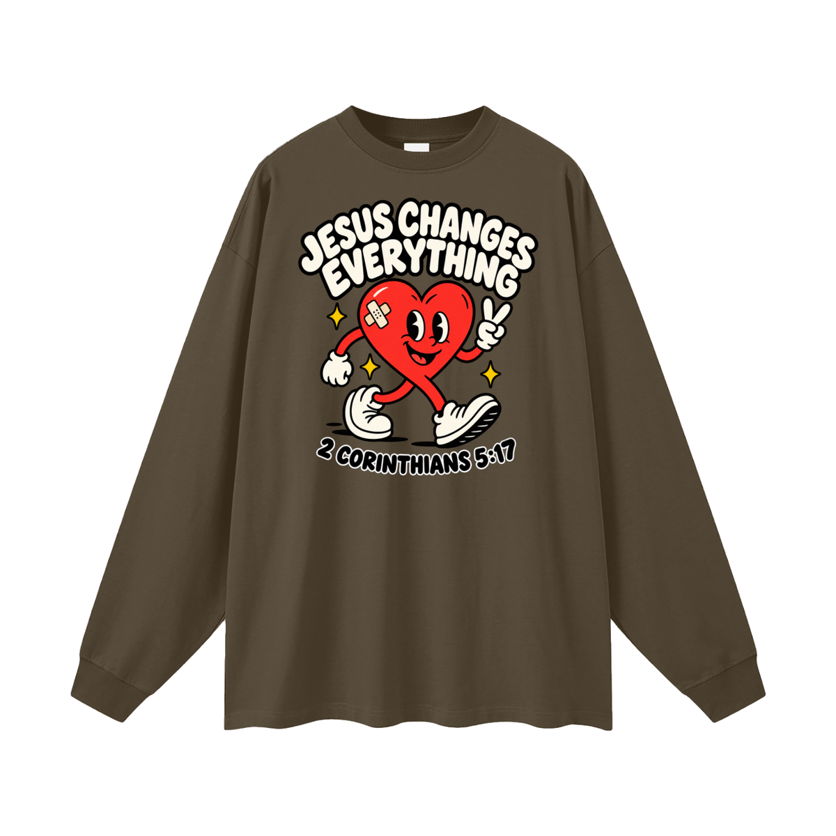 JESUS CHANGES EVERYTHING Long Sleeve T-Shirt