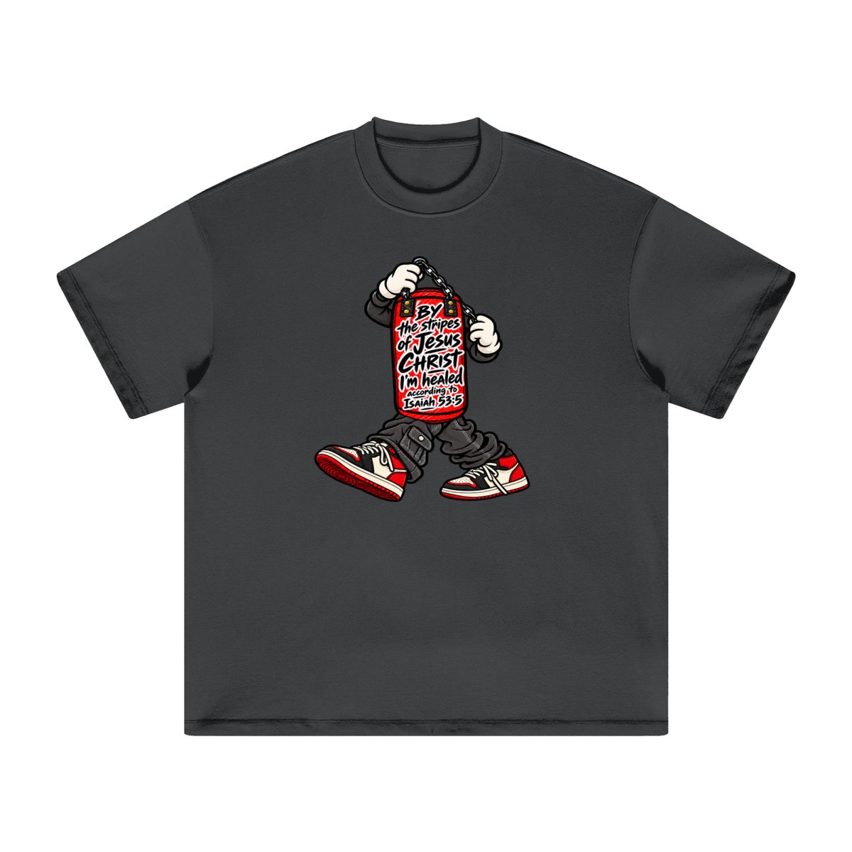 BY the stripes of Jesus CHRIST I'm heAled According to Isaiah 53:5 T-Shirt