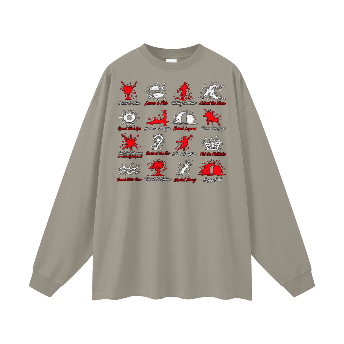 cast out demons on Michaeljphelps.Net Long Sleeve T-Shirt