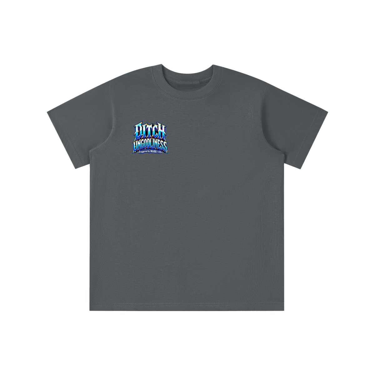 REVIVAL ARMOUR deliberately SINNING IS STUPID HEAVEN AND HELL ARE REAL PLACES DITCH UNGODLINESS Triggered by MARK 1:15 youth T-shirt