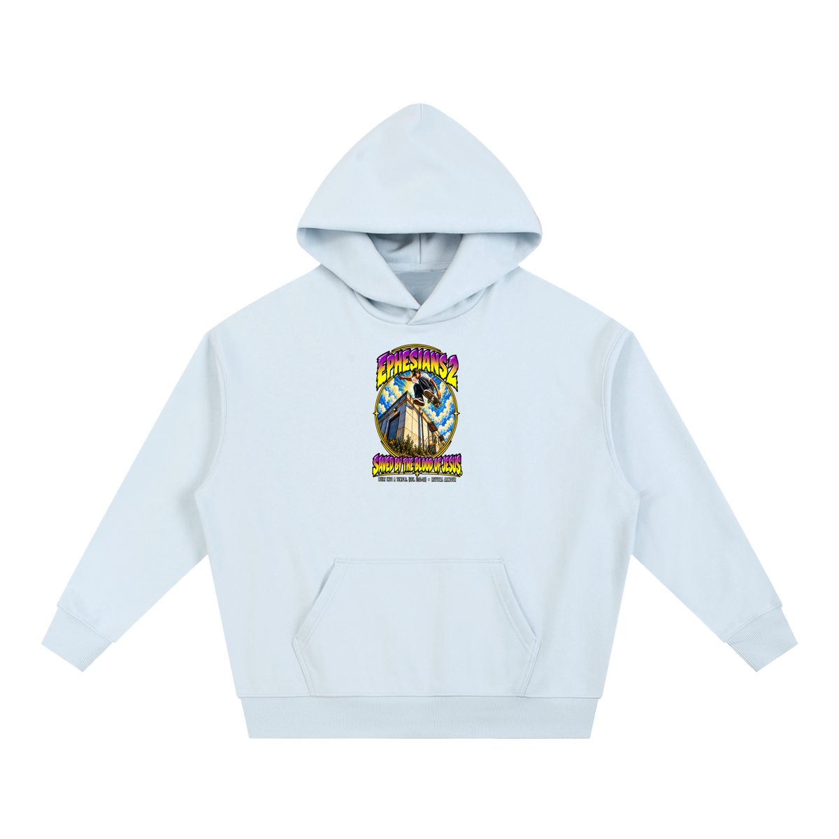 EPHESIANS 2 SAVED BY THE BLOOD OF JESUS BUILT INTO A TEMPLE. (EPH. 2:13-22) Hoodie