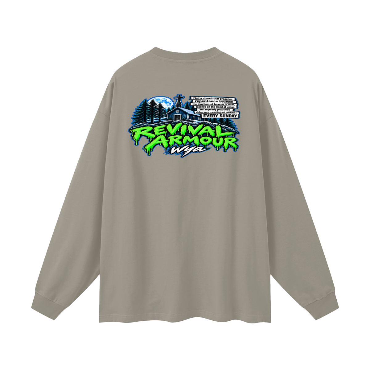 REVIVAL ARMOUR wya Long Sleeve T-Shirt