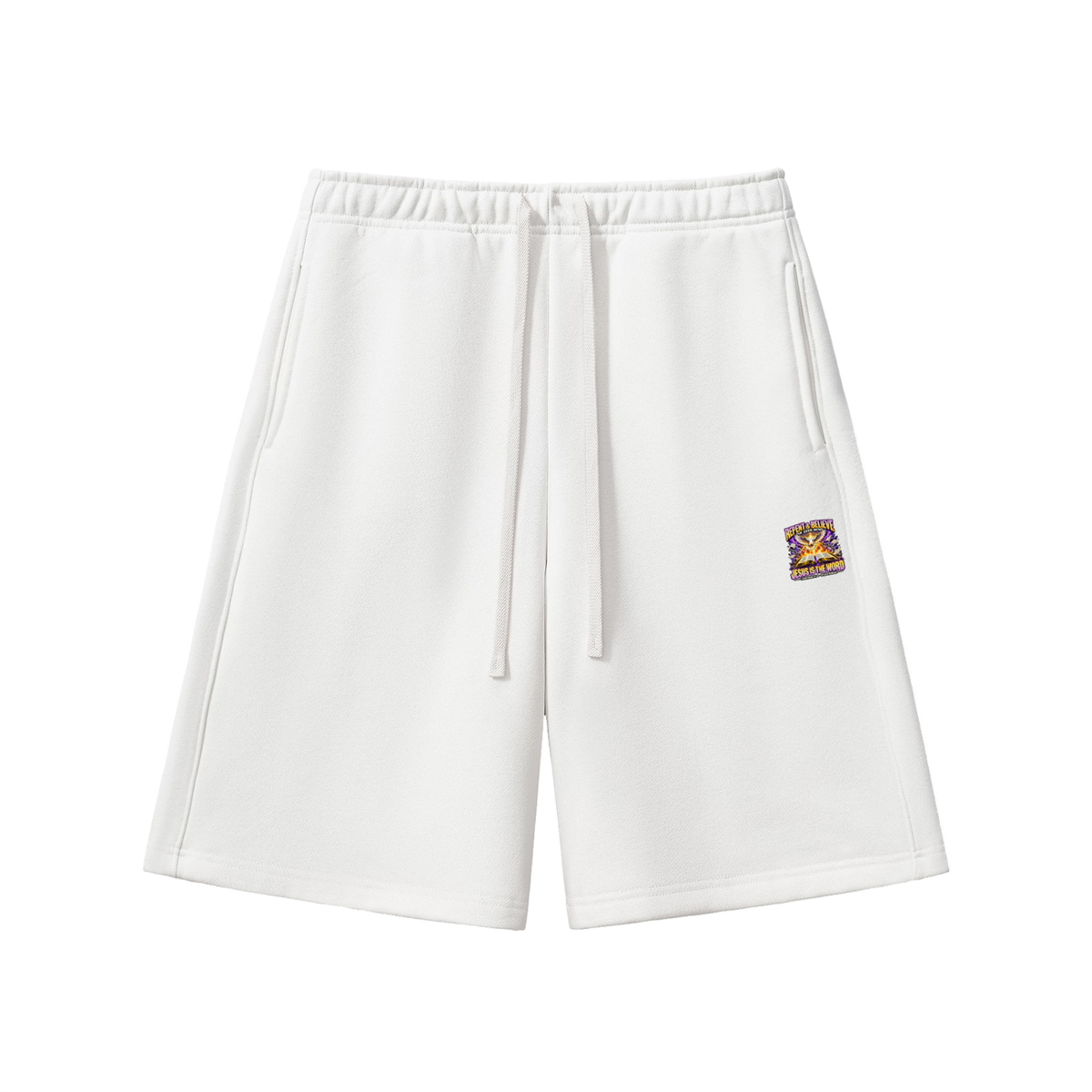 REPENT & BELIEVE THE GOOD NEW JESUS IS THE WORD 1 CORINTHIANS 15:1-4 REVIVAL ARMOUR Shorts