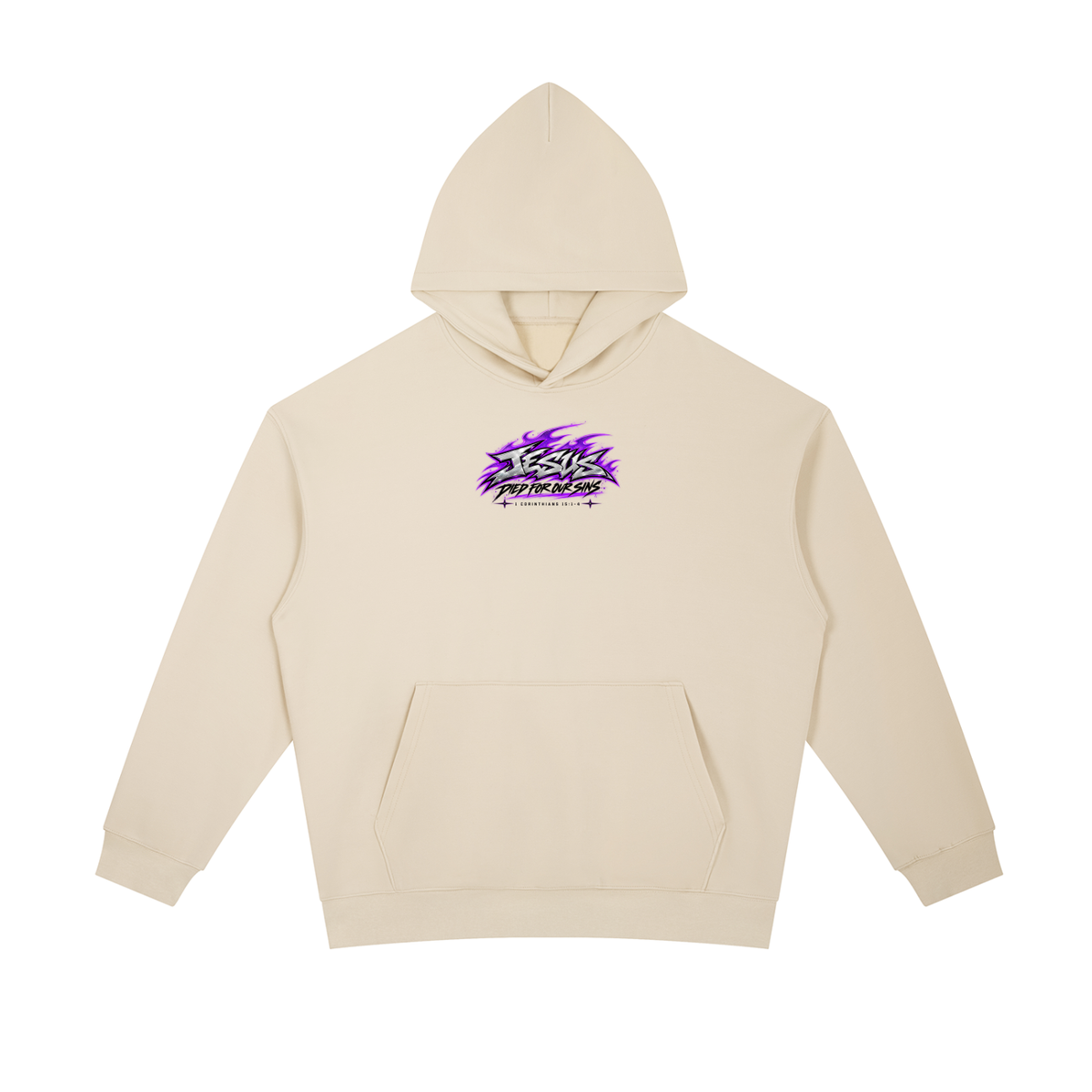 JESUS DIED FOR OUR SINS 1 CORINTHIANS 15:1-4 Hoodie