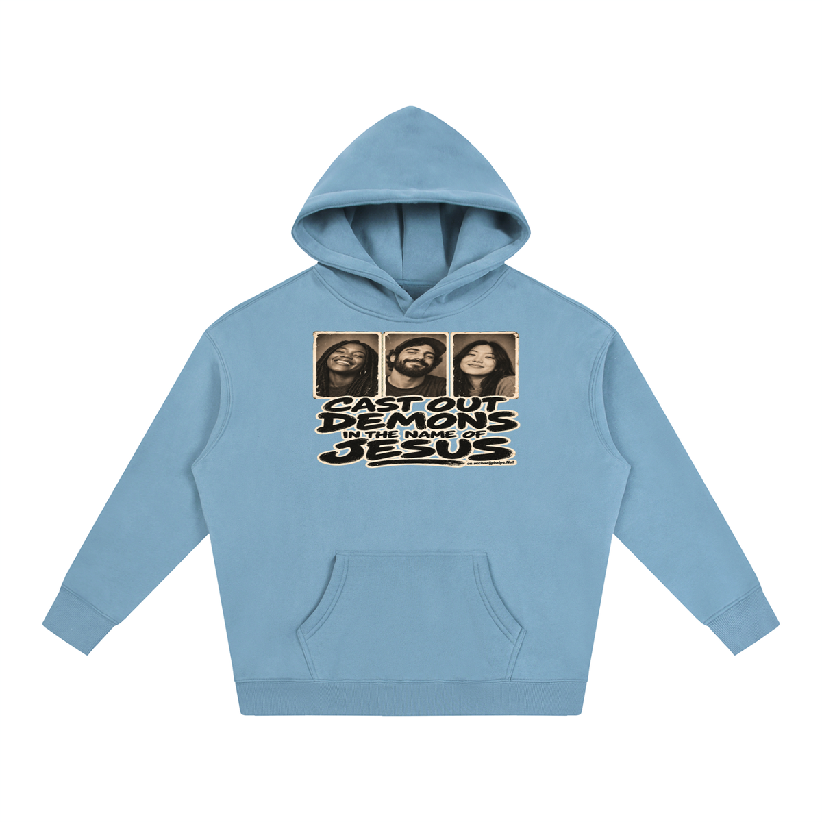 Cast out demons in the name of Jesus on Michaeljphelps.Net Hoodie