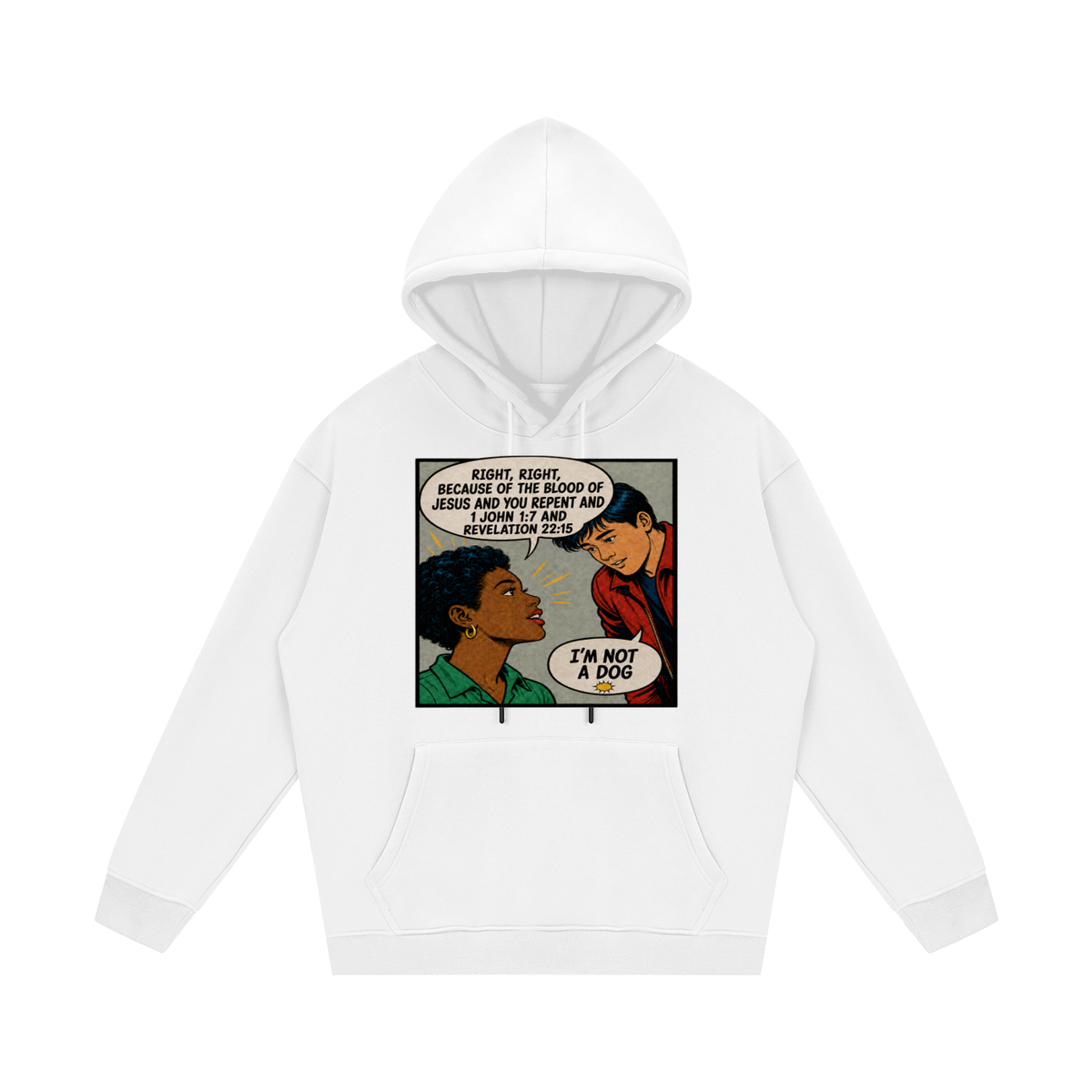 I'm not a dog Hoodie