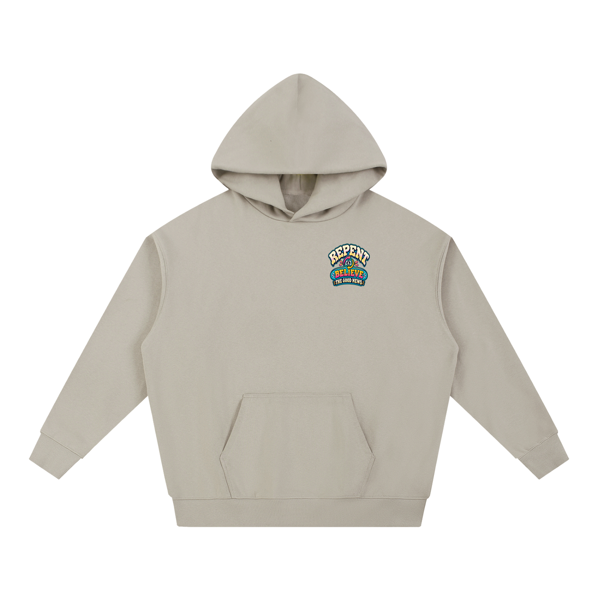 DON'T PANIC HISPANIC JESUS DIED FOR OUR SINS . 1 CORTHIANS 15:1-4 Hoodie