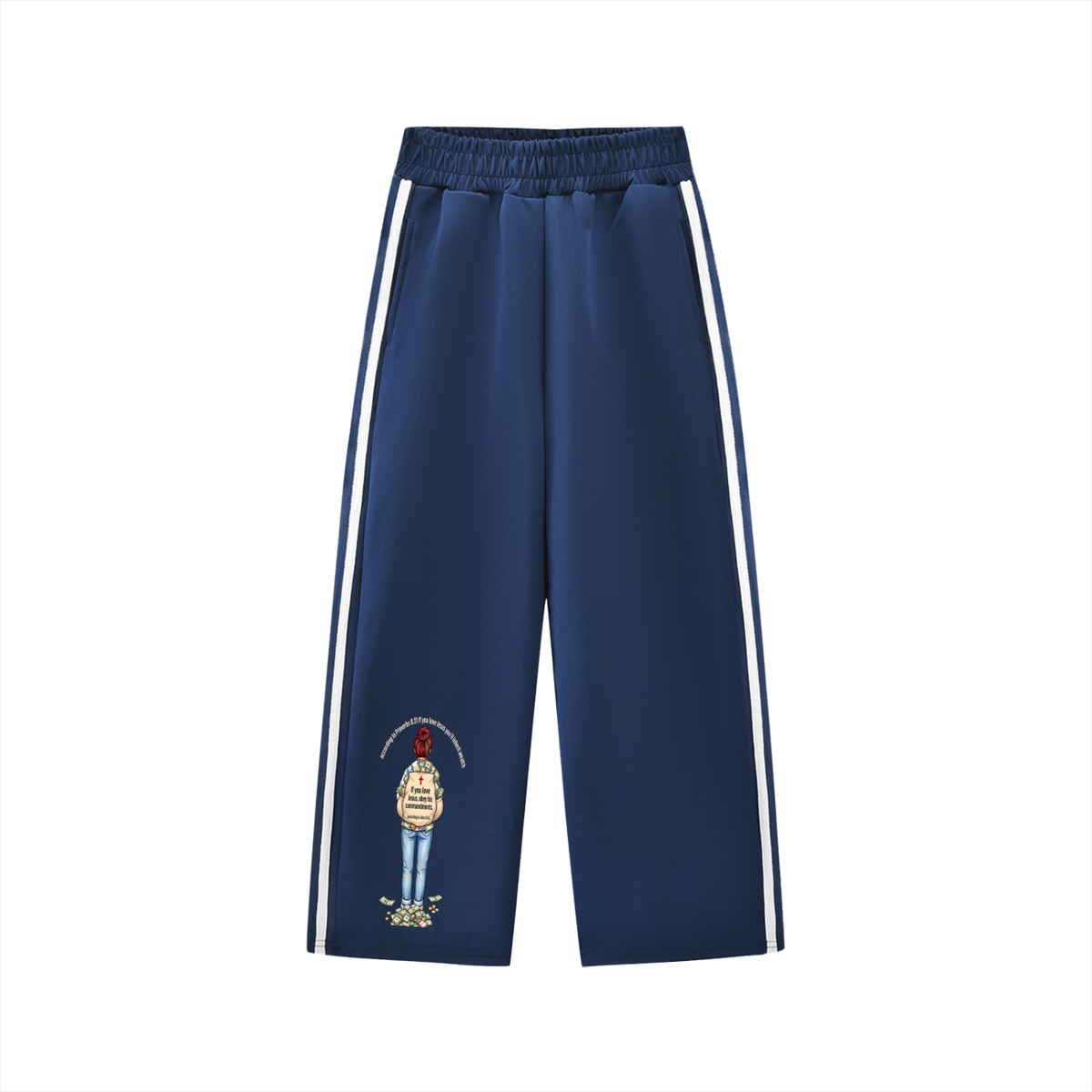 according to Proverbs 8:21 If you love Jesus you'll Inherit wealth If you love Jesus, obey his commandments according to John 14:15 youth Sweatpants