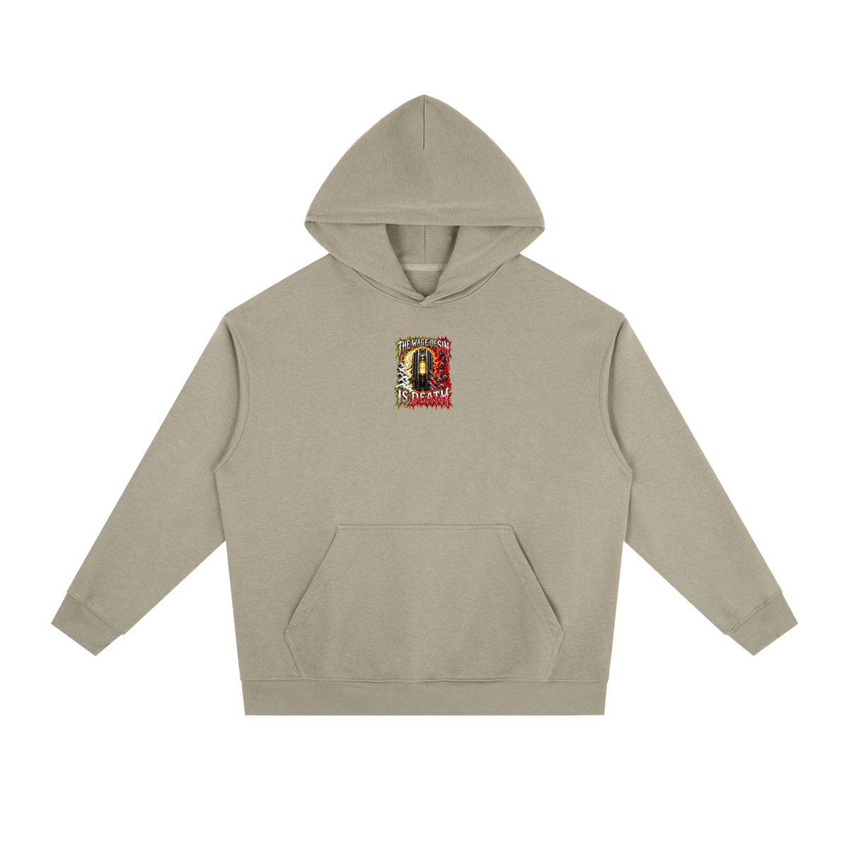 THE WAGE OF SIN IS DEATH WORKOUT YOUR SALVATION WITH FEAR & TREMBLING Hoodie