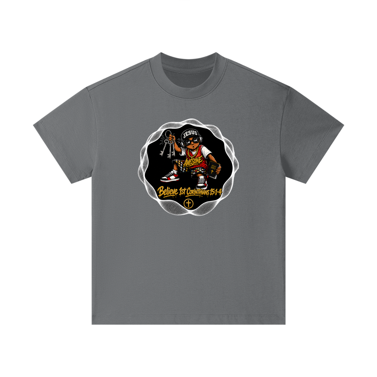 Jesus awesome Kids' T-Shirt