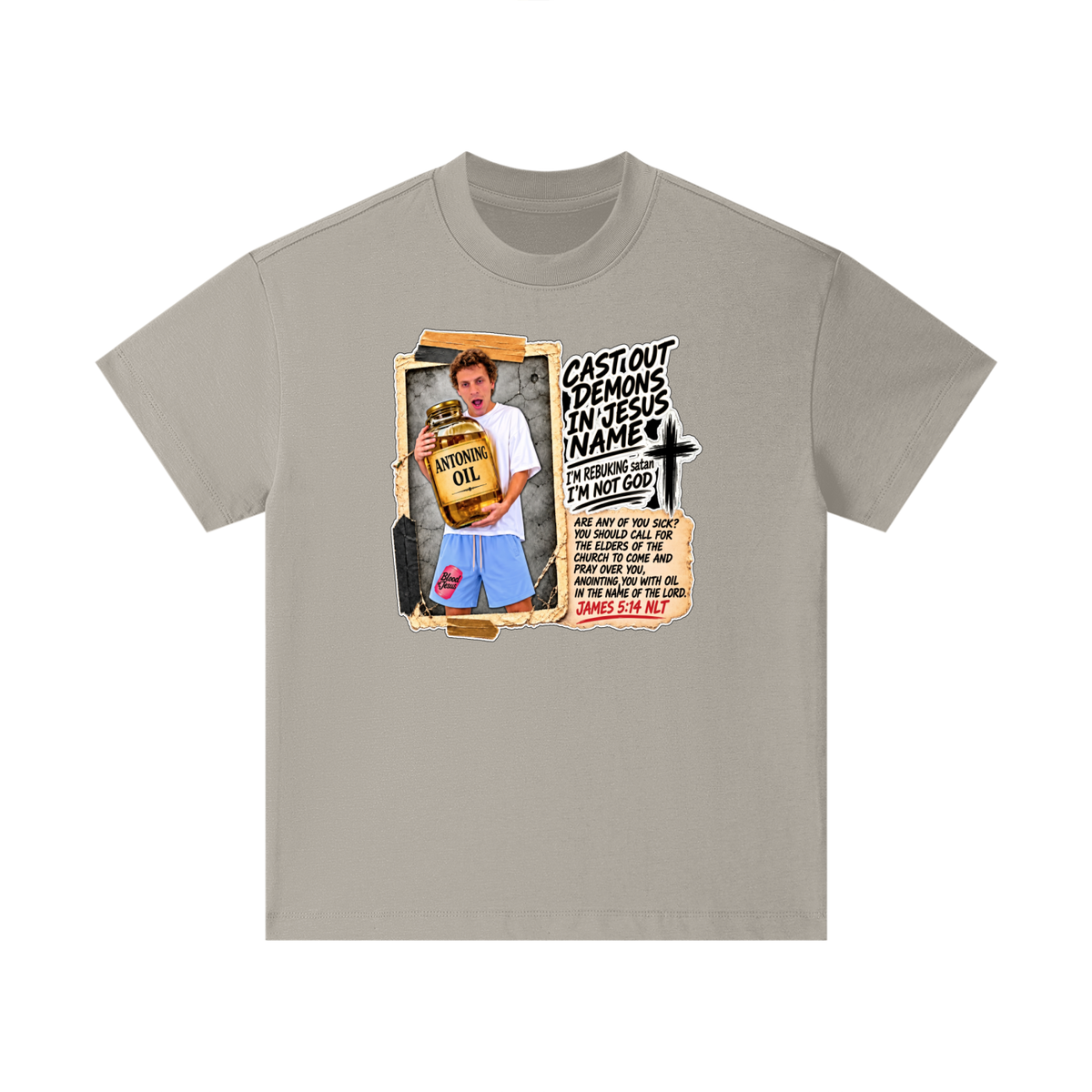 I'M REBUKING satan I'M NOT GOD Kids T-Shirt