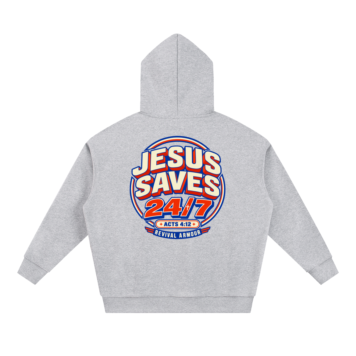 Jesus saves 24/7 Hoodie