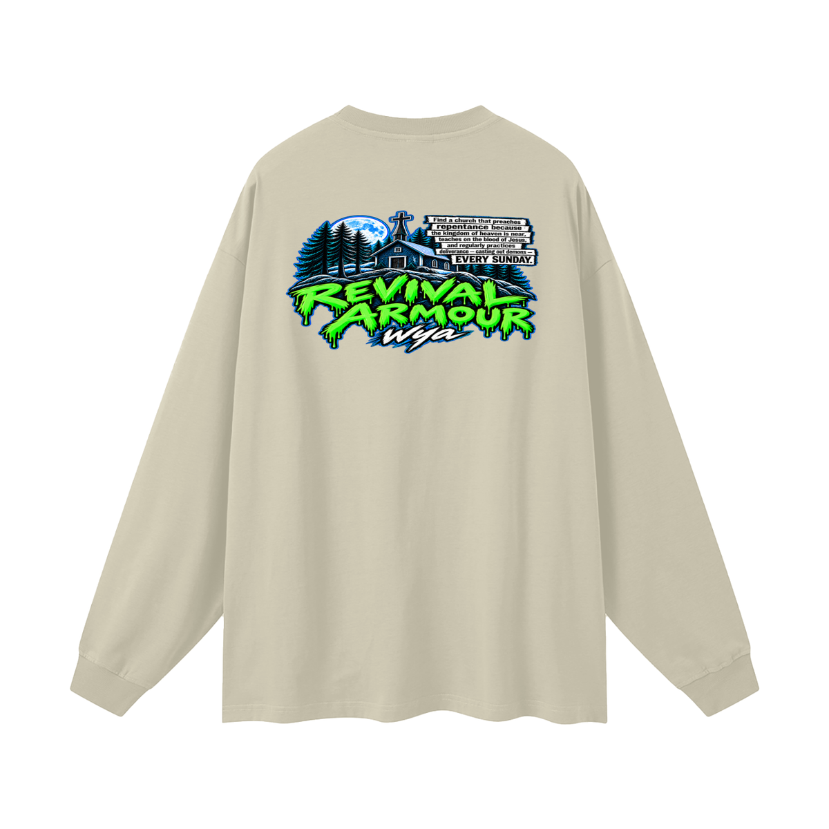 REVIVAL ARMOUR wya Long Sleeve T-Shirt