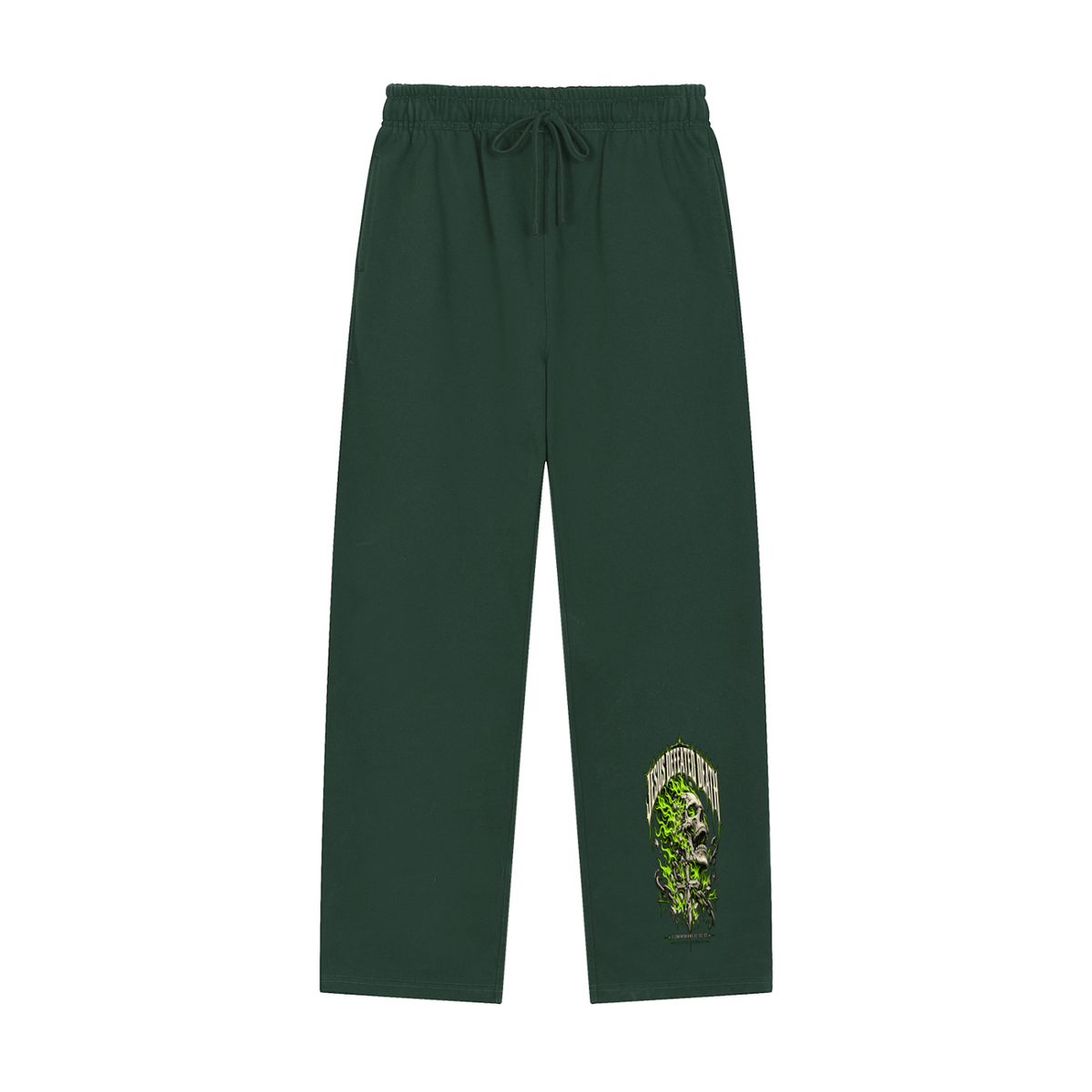 JESUS DEFEATED DEATH - 1 CORINTHIANS 15:55-57- Sweatpants