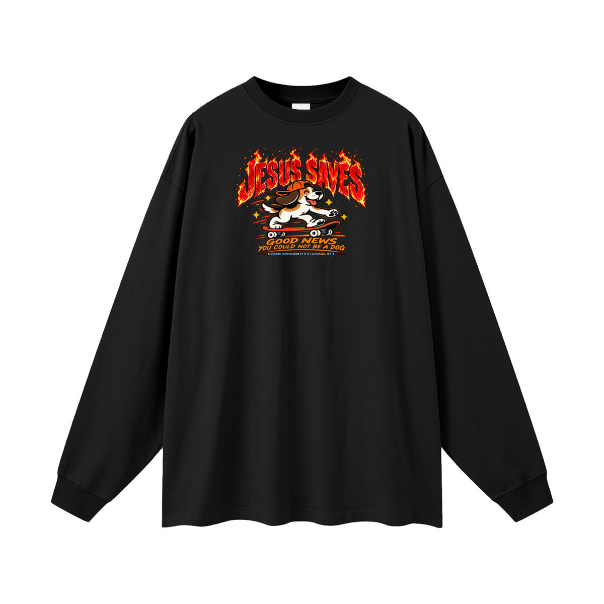 CAST ALL YOUR BURDENS TO JESUS ACCORDING TO Matthew 11:28–30 THO Long Sleeve T-Shirt