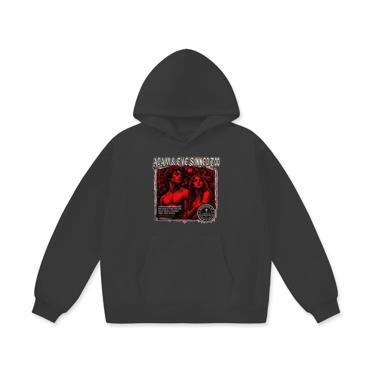 ADAM & EVE SINNED TOO Hoodie